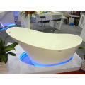 Free Standing Pure Acrylic Solid Surface Freestanding Bath Tub / Solid Surface Bathtub